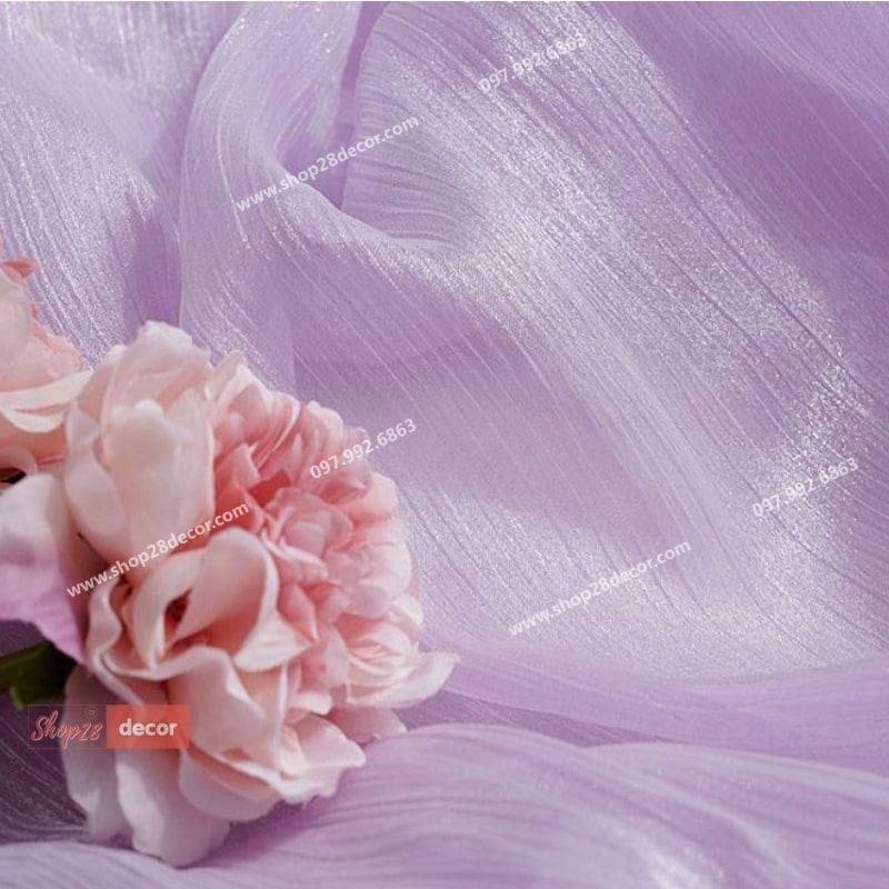 Vải ánh kim màu tím, phông nền chụp ảnh - Shop28Decor.com Vải ánh kim màu tím, phông nền chụp ảnh - Shop28Decor.com
