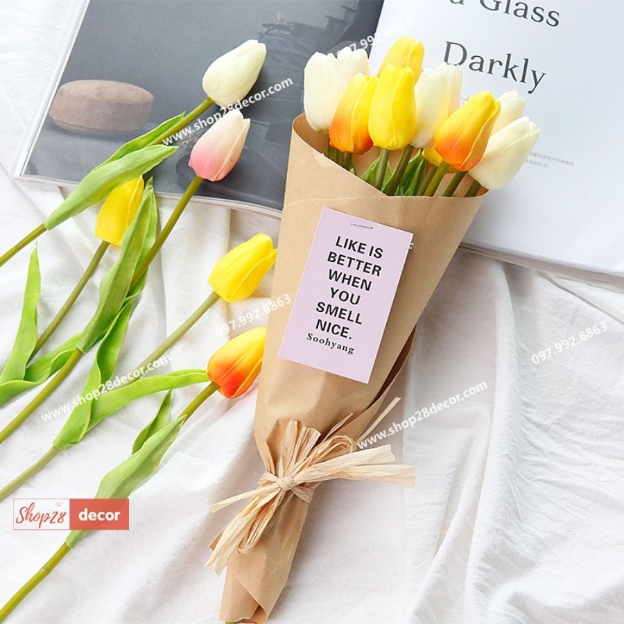Hoa Tulip - Shop28Decor.com