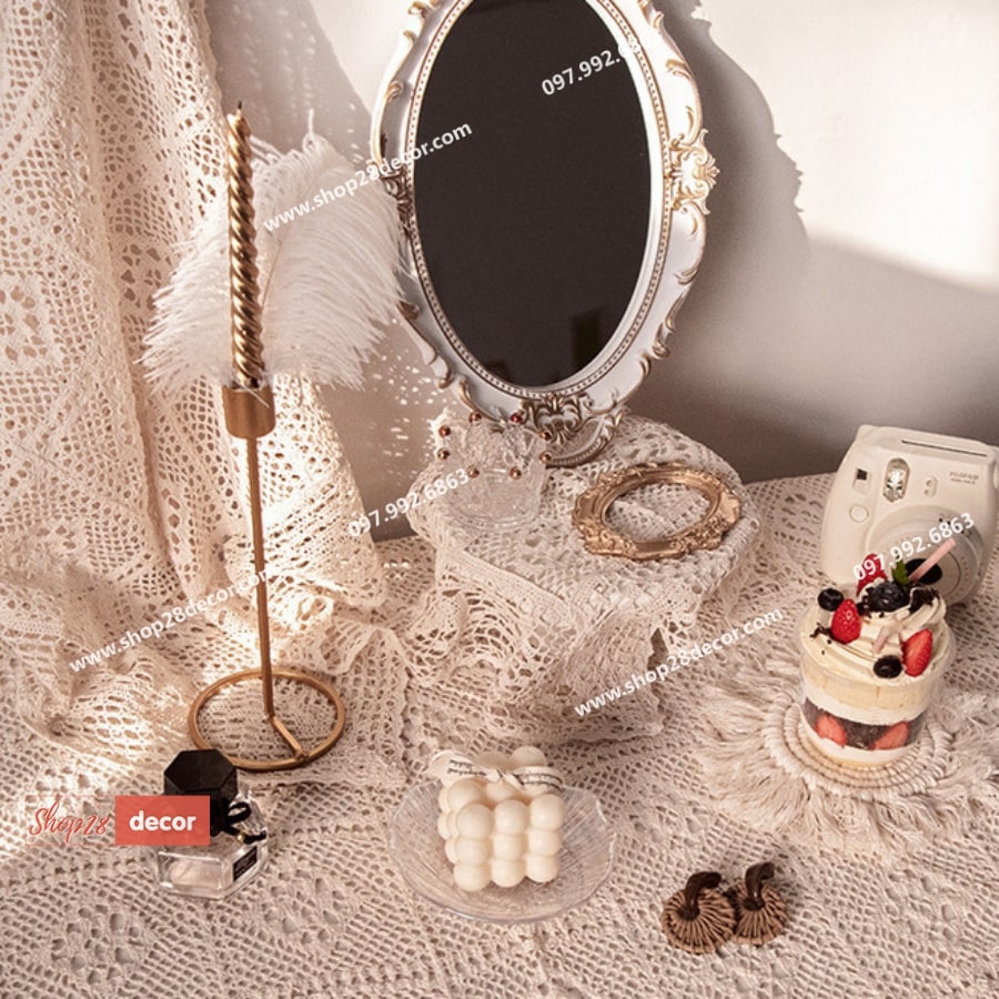 Khăn dệt phong cách Vintage