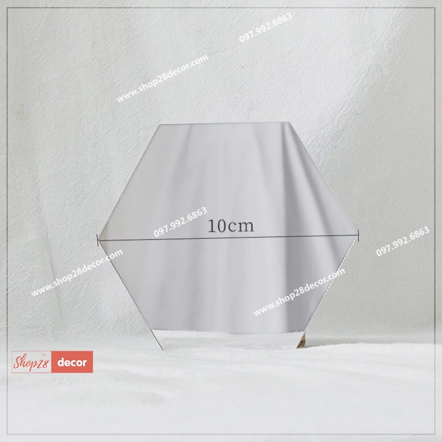 Gương trang trí dùng làm Phụ kiện chụp ảnh sản phẩm - Shop28Decor.com