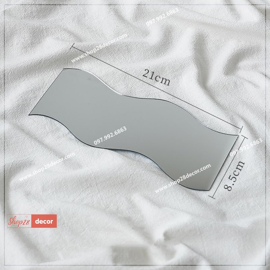 Gương trang trí dùng làm Phụ kiện chụp ảnh sản phẩm - Shop28Decor.com