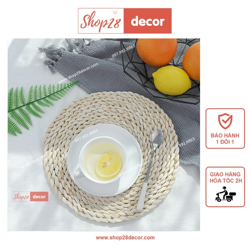 Thảm cói trang trí chụp ảnh sản phẩm - Shop28Decor.com Thảm cói trang trí chụp ảnh sản phẩm - Shop28Decor.com