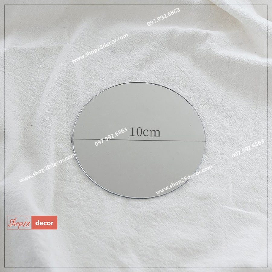 Gương trang trí dùng làm Phụ kiện chụp ảnh sản phẩm - Shop28Decor.com