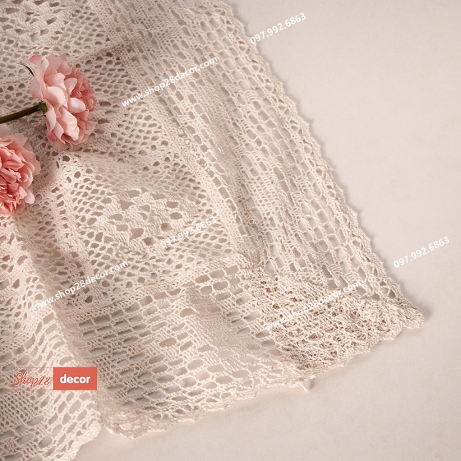 Khăn dệt phong cách Vintage