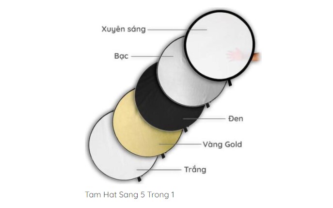 Tấm hắt sáng 5 in 1