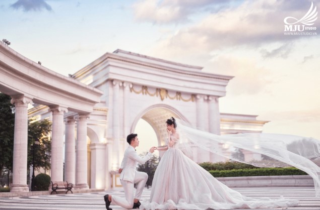 Mju Studio - studio chụp ảnh cưới đẹp ở Hà Nội phong cách Châu Âu
