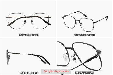 Các góc chụp cơ bản