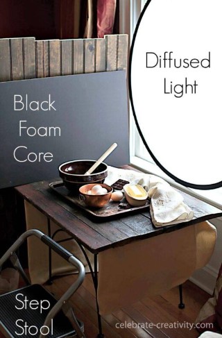 Sử dụng DIFFUSER khi ánh sáng mặt trời chiếu trực tiếp