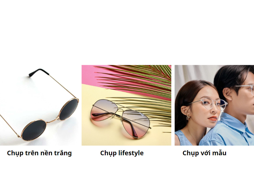 Lựa chọn phong cách chụp ảnh Mắt kính